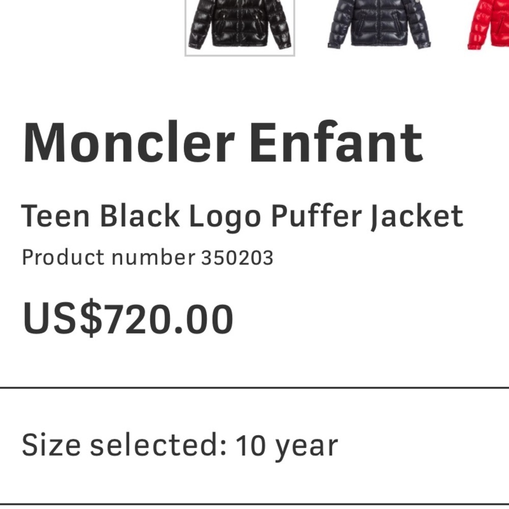 MONCLER Maya jacket - Picture 2 of 13